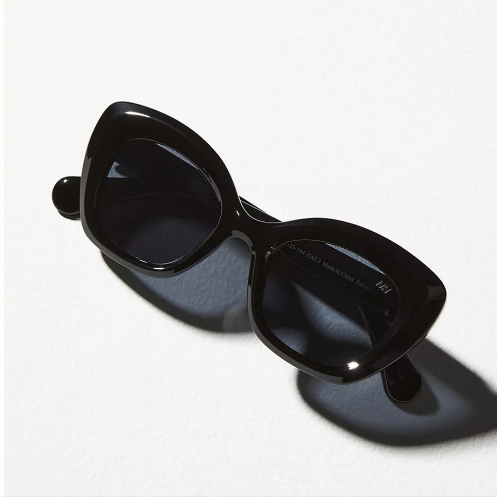 New Matt & Nat Rakel 2 Sunglasses Black/ Brown/ Yellow 5.5" Wide in Seal⦠- Picture 12 of 14